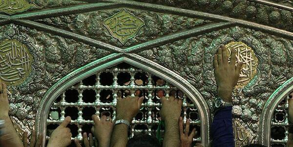 عکس از ضریح امام رضا