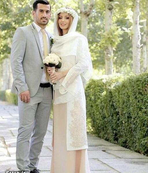 عکس عروسی احسان علیخانی و همسرش