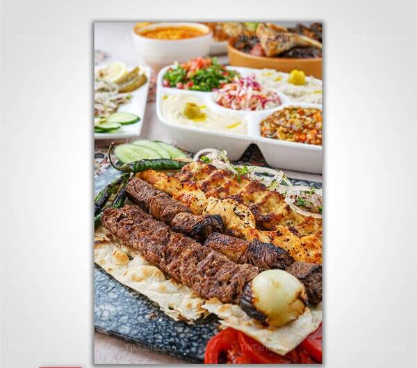 دانلود عکس چلو کباب کوبیده