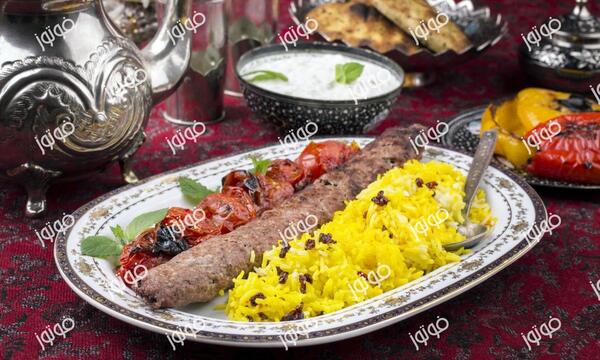 دانلود عکس چلو کباب کوبیده