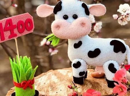عکس گاو برای سال ۱۴۰۳