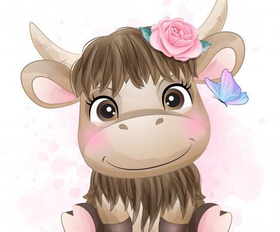 عکس گاو برای سال ۱۴۰۳