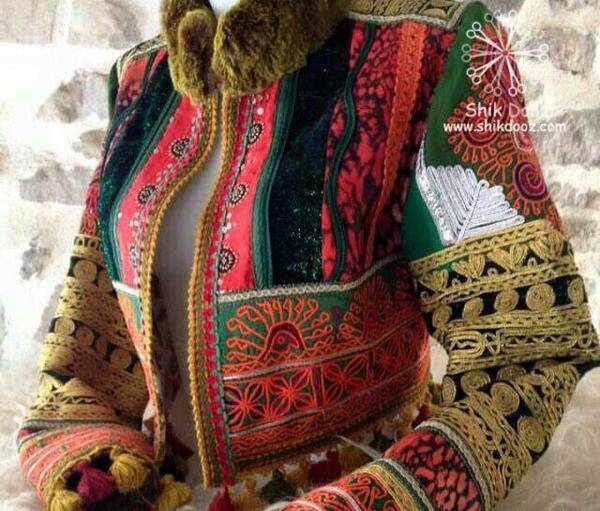 عکس مدل لباس افغانی دخترانه