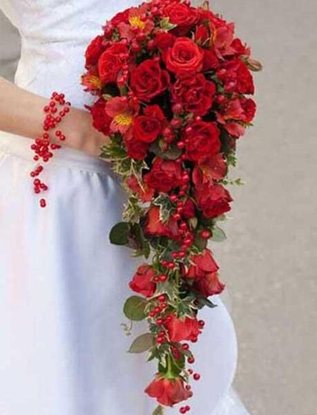 عکس گل های زیبای عروس