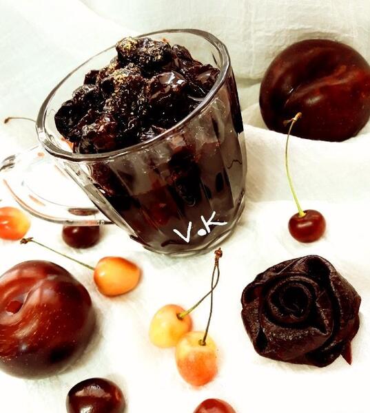 عکس لواشک گیلاس