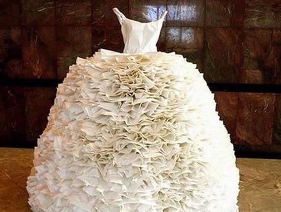 عکس لباس عروس خیلی زشت