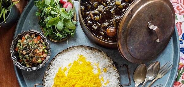 عکس غذا خانگی ساده