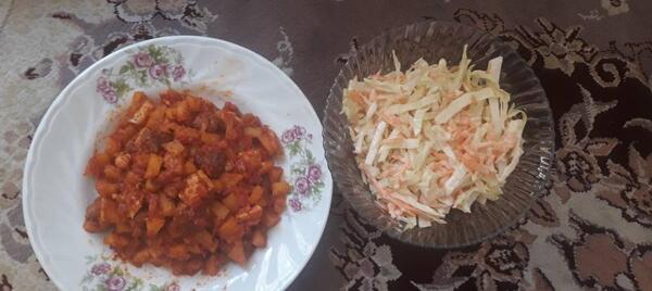 عکس غذا خانگی ساده
