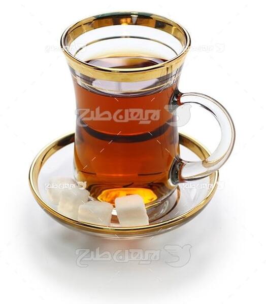 عکس چای استکان