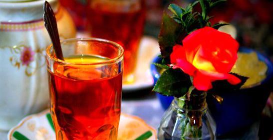 عکس چای استکان