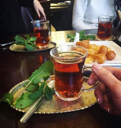 عکس چای استکان