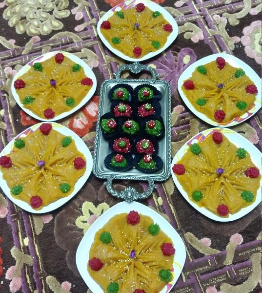 عکس نوشته حلوا برای اموات