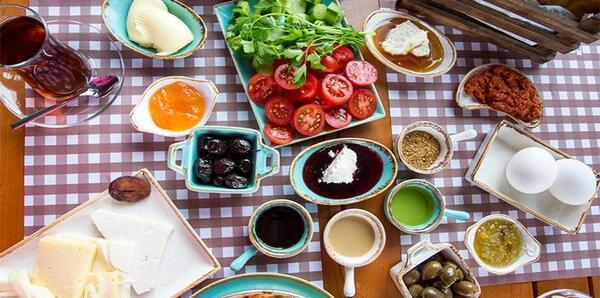 عکس صبحانه ی لاکچری