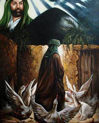 عکس چهره امام علی