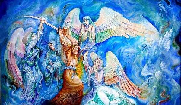 عکس چهره امام علی