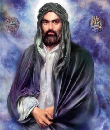 عکس چهره امام علی