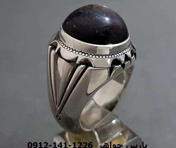 عکس انگشتر مردانه نقره