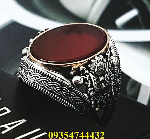 عکس انگشتر مردانه نقره