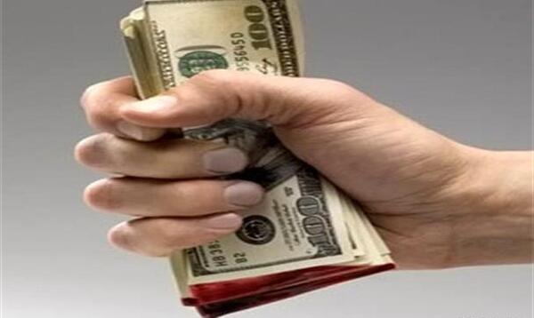 عکس یک مشت دلار