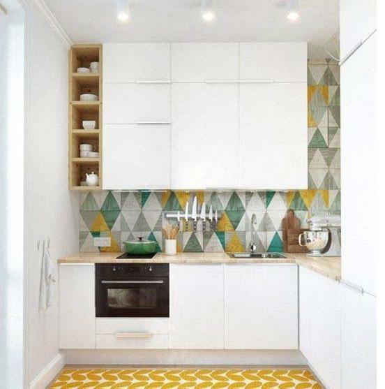 عکس ایده برای کابینت آشپزخانه کوچک