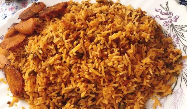 عکس غذا لوبیا پلو