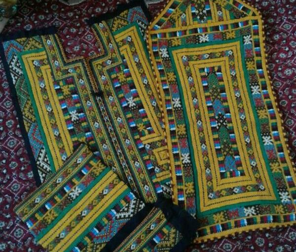 عکس کریشی لباس بلوچی
