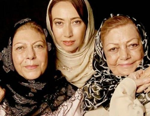 عکس ثریا قاسمی و همسر و فرزندانش