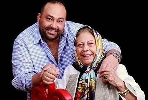 عکس ثریا قاسمی و همسر و فرزندانش