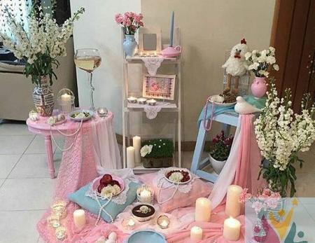 عکس ایده برای پارچه زیر هفت سین