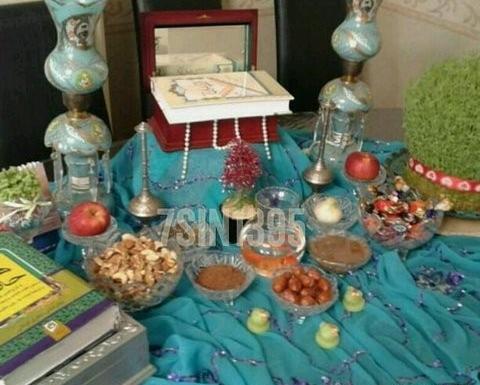 عکس ایده برای پارچه زیر هفت سین