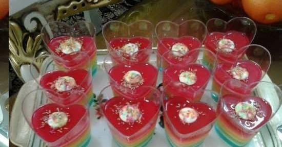 عکس ایده ژله برای سالگرد ازدواج