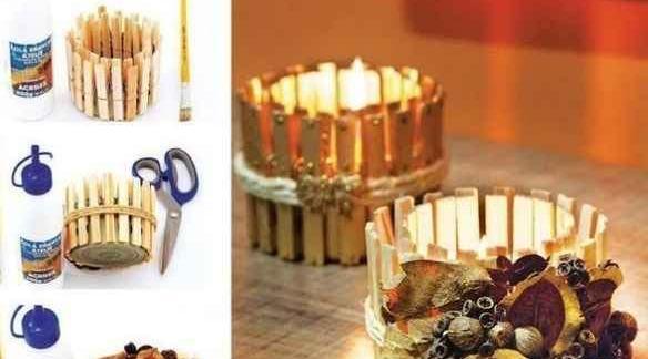 عکس ایده برای تزیین خانه با وسایل دور ریختنی