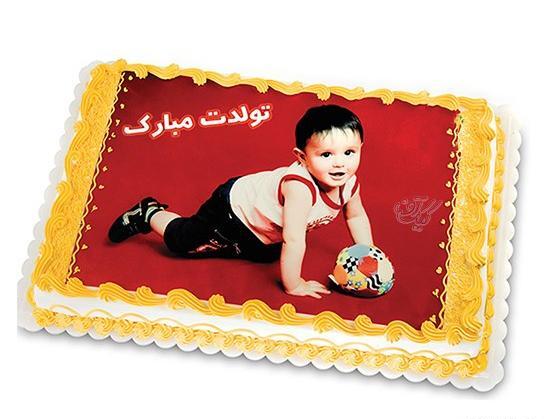 عکس کیک آدم