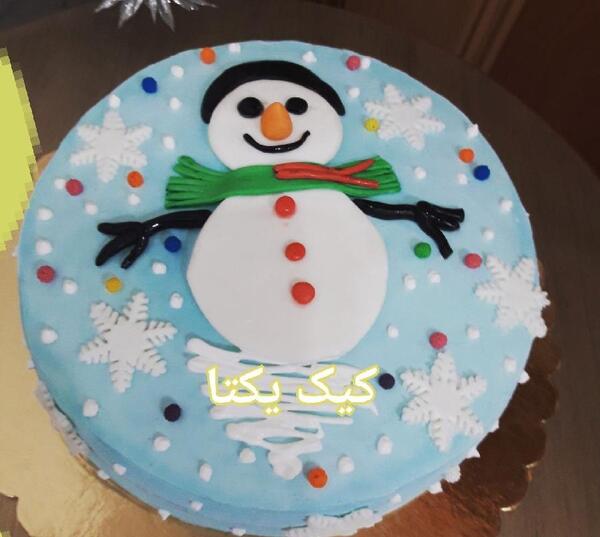 عکس کیک آدم