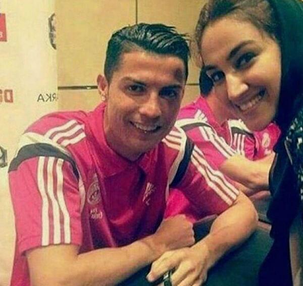 عکس لبخند رونالدو