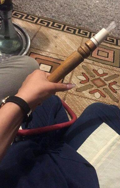 عکس فیک دخترونه با قلیون
