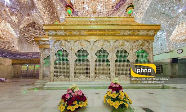 عکس حرم امام حسین ضریح