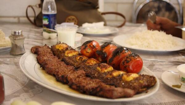عکس چلو کباب رستوران