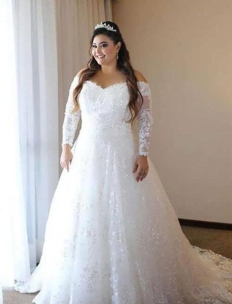 عکس لباس عروس چاق