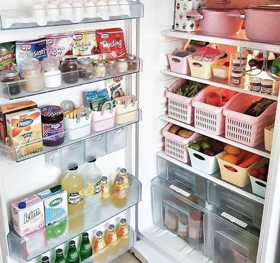 عکس ایده برای مرتب سازی یخچال