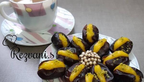 عکس چای با خرما