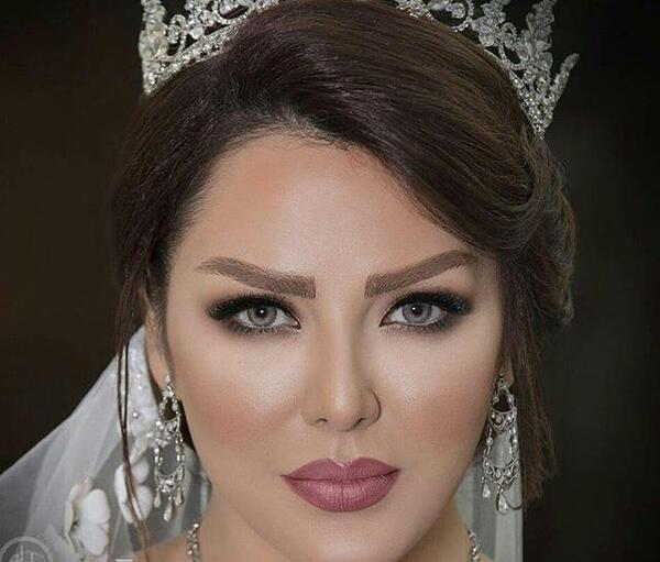 عکس عروس صورت گرد