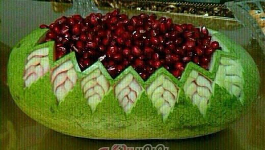 عکس هندوانه یلدا