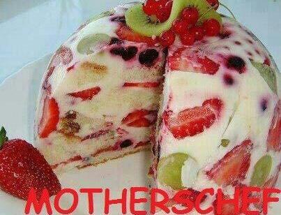 عکس کیک ژله بستنی
