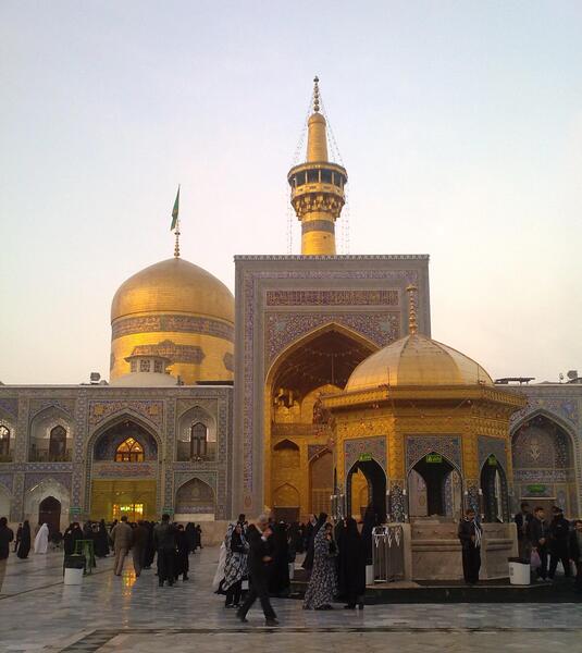 عکس حرم امام رضا برای فتوشاپ