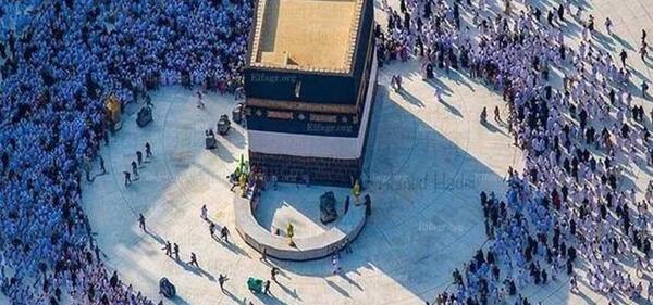 عکس کعبه در مسجد الحرام