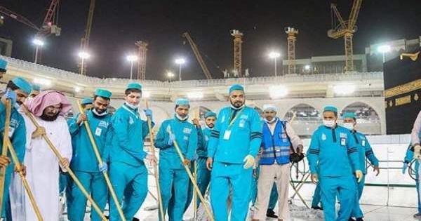 عکس کعبه در مسجد الحرام