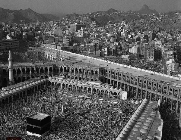 عکس کعبه در مسجد الحرام