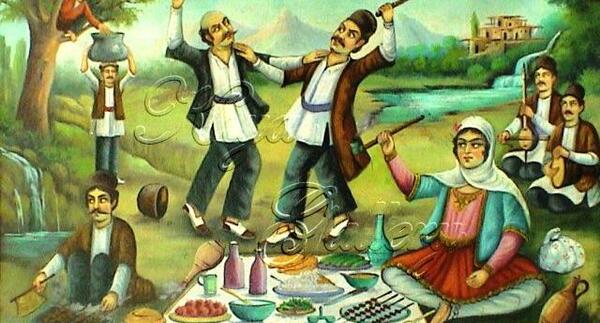 عکس کارتونی سیزده بدر