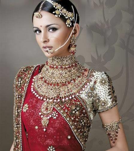 عکس لباس عروس هندی خوشگل